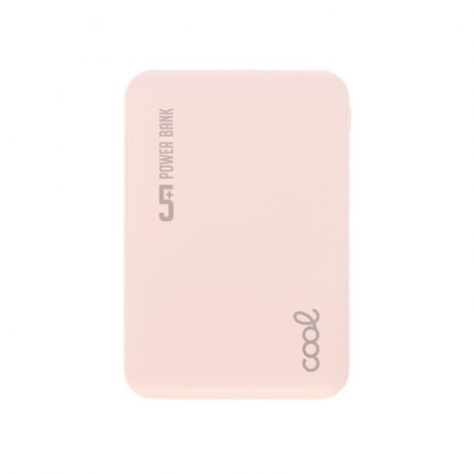 Cool Power Bank 5000 mAh Micro-USB Leather Rosa
