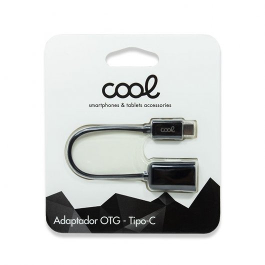 Cool Cable OTG USB-C Negro