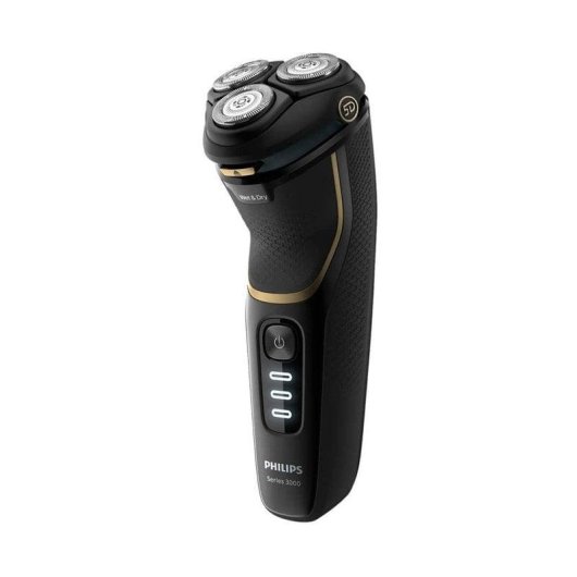 Elektrorasierer Philips Shaver Series 3000 S3333/54 Kabellos 60min Nass- und Trockenrasur Schnellladung