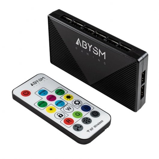 Abysm Gaming Arclight Pack 5 Ventilateurs ARGB 120 mm