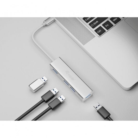 Equip Hub USB-C a USB 3.0 4 Puertos