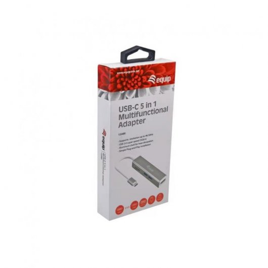 Equip Adaptador USB-C Multifunción 5 en 1