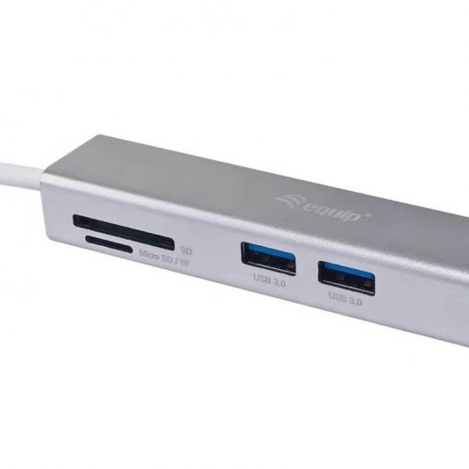 Equip Adaptador USB-C Multifunción 5 en 1