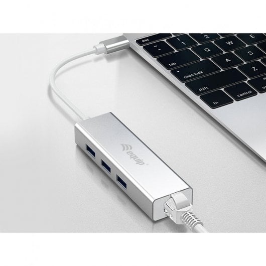 Équipez un concentrateur USB-C vers USB 3.0 à 3 ports avec un port Gigabit Ethernet