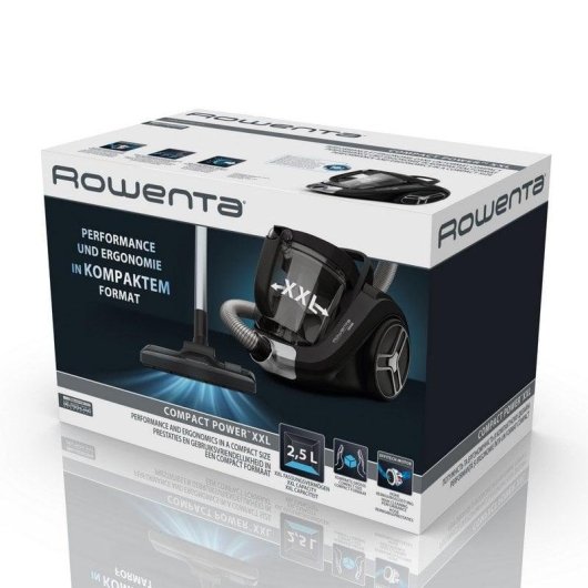 Rowenta Compact Power XXL Aspiradora Trineo sin Bolsa 550W