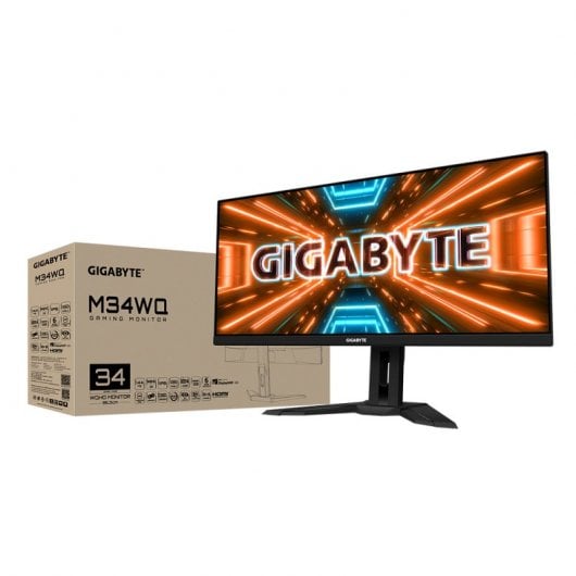 Gigabyte M34WQ 34" LED IPS WQHD 144Hz FreeSync Premium