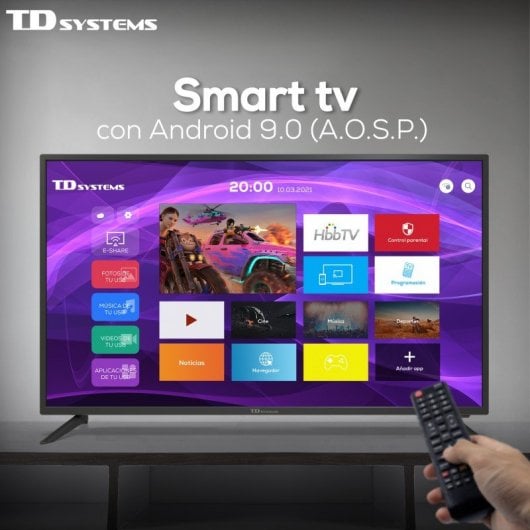 TD Systems K43DLG12US 43" LED UltraHD 4K HDR10