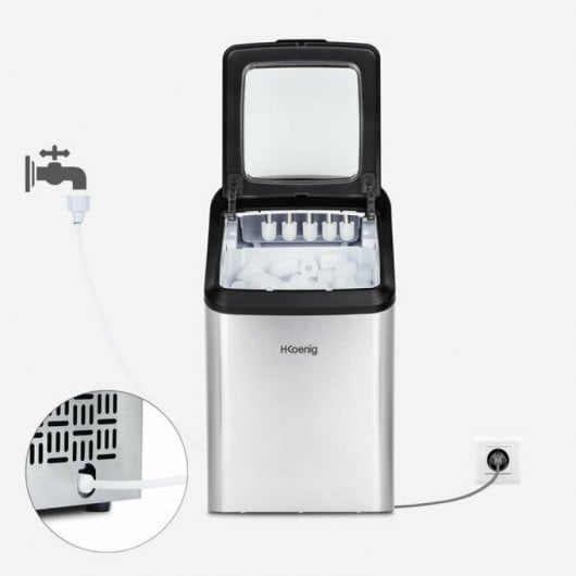 HKoenig Máquina de Cubos de Gelo 2.8L 145W
