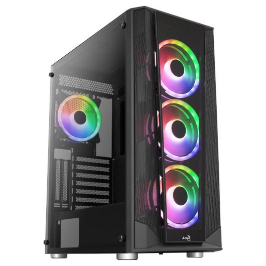 Aerocool PRISMBKV3 ARGB Vetro temperato USB 3.0 Nero