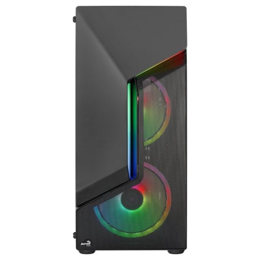 Aerocool SCAPEBKV3 RGB Verre Trempé USB 3.0 Noir