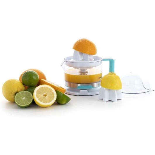 Exprimidor Dcook Gallery 40W doble cono filtro de pulpa y giro bidireccional