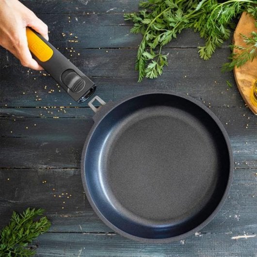 BRA Fast Click Bratpfanne aus Aluminiumguss, 26 cm