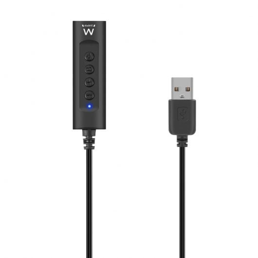 Ewent EW3569 Adaptador MiniJack para USB 0.5m