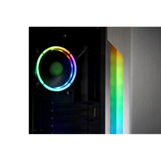 Droxio Bagger RGB gehärtetes Glas USB 3.0 schwarz