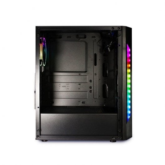 Droxio Bagger RGB gehärtetes Glas USB 3.0 schwarz