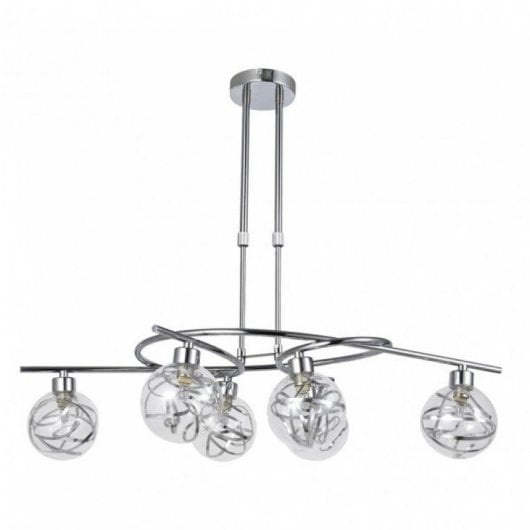 Fabrilamp Lámpara Varanasi 6xg9 Cromo