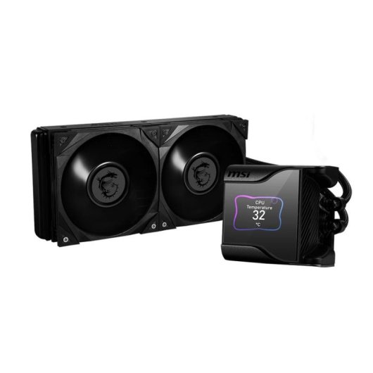 Flüssigkeitskühlung MSI MEG CORELIQUID S280 280mm 2 Lüfter IPS Display