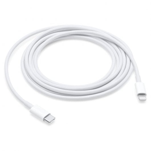 Apple Câble USB-C vers Lightning Mâle/Mâle 2m Blanc