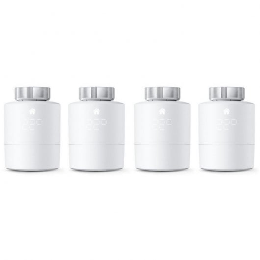 Tado Kit inicio V3+ Termóstato de Aquecimento Inteligente e Pacote Quattro Termóstatos Inteligentes Complementares