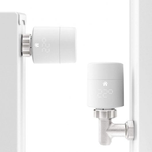Tado Kit inicio V3+ Termóstato de Aquecimento Inteligente e Pacote Quattro Termóstatos Inteligentes Complementares