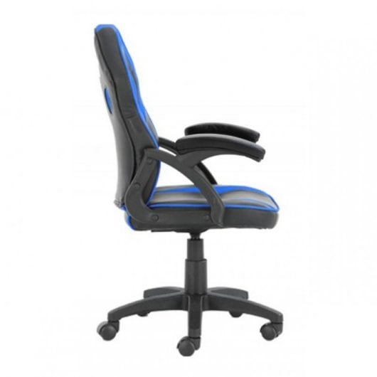 Conceptronic EYOTA06B Videospiel-Stuhl PC-Gamingstuhl Gepolsterter Sitz Schwarz, Blau