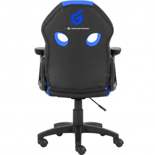 Sedia da gaming Conceptronic Eyota06B Nero/Blu