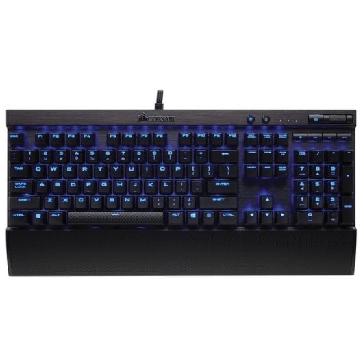 Corsair K70 Lux Teclado Mecánico LED Azul Cherry MX Red