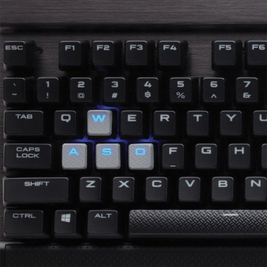 Corsair K70 Lux Teclado Mecánico LED Azul Cherry MX Red