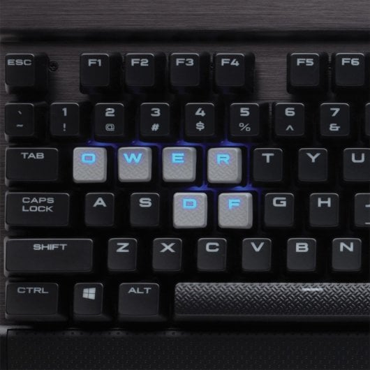 Corsair K70 Lux Teclado Mecánico LED Azul Cherry MX Red