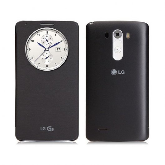 LG Quick Circle Case Negro para G3