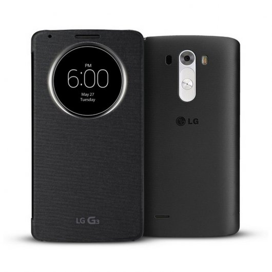 LG Quick Circle Case Negro para G3