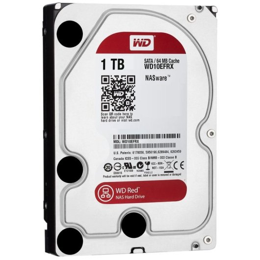 WD NAS Red 2.5" 1TB SATA3 Refurbished