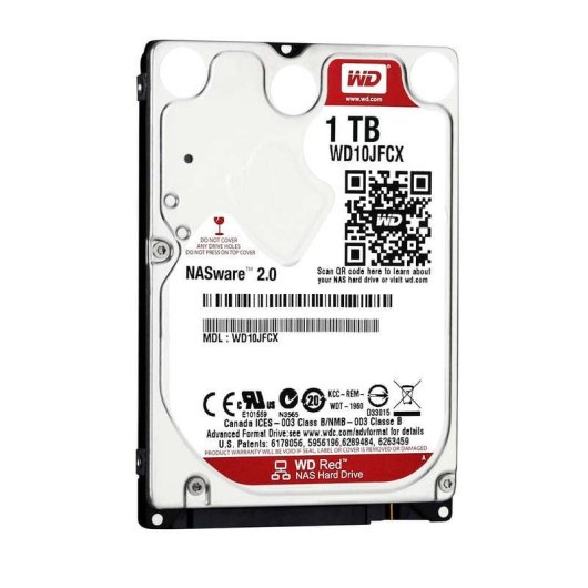 WD NAS Red 2.5" 1TB SATA3 Refurbished