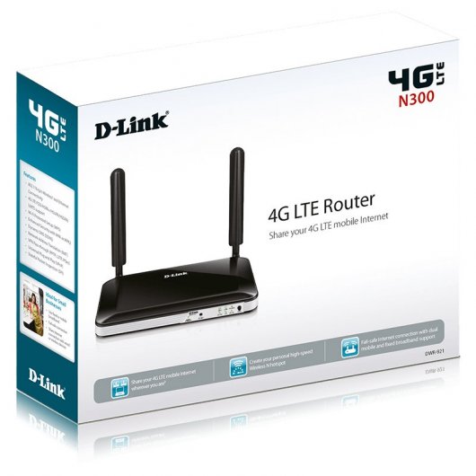 Router wireless N D-Link DWR-921 4G LTE