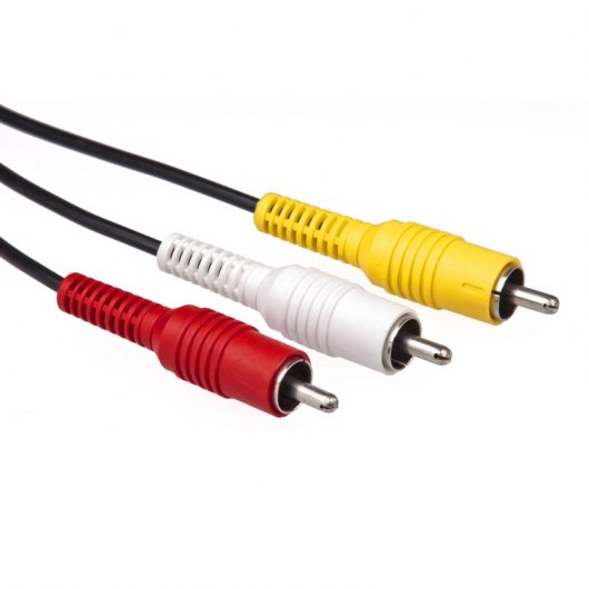 Cable Audio Vídeo RCA Macho/Macho 13m