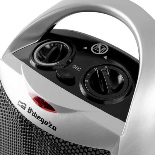 Riscaldatore ceramico Orbegozo CR 5021 1500W oscillante sicurezza avanzata