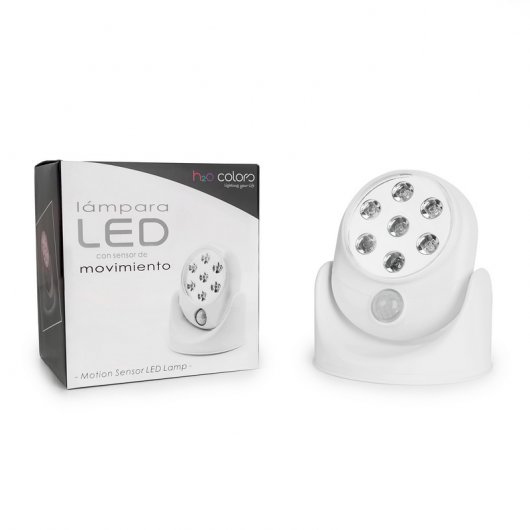 Lámpara LED Con Sensor de Movimiento
