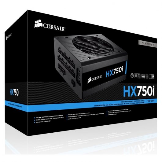 Corsair HX750i 750W 80 Plus Platinum Modular