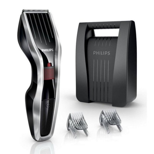 Máquina de Cortar Cabelo Philips HC5440/80 Sem Fios 24 Comprimentos 75min 1 Pente Funda