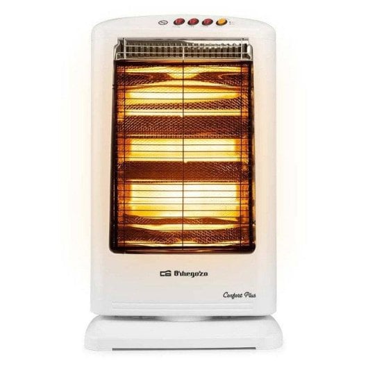 Elektrisches Halogenheizgerät Orbegozo BP 0303 B 1200W mit Kippschutz