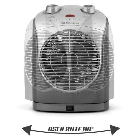Aquecedor Termoventilador Orbegozo FH 5022 2200W Oscilante Seguro Portátil