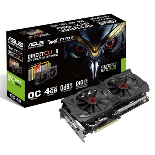 Asus GeForce Strix GTX 980 DirectCU II OC 4GB GDDR5 Reacondicionado