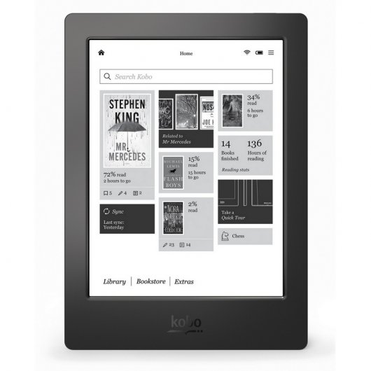Kobo Aura H2O Ebook Reader 6.8" Negra