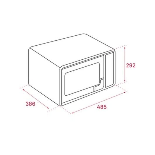 Teka MWE-230G Microonde con Grill 1000W Bianco