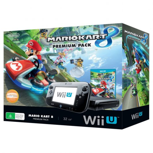 Nintendo Wii U Premium Pack 32Gb + Super Mario Kart 8