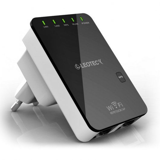 Leotec 3003 Repetidor/Punto de Acceso Wifi 300 Mbps