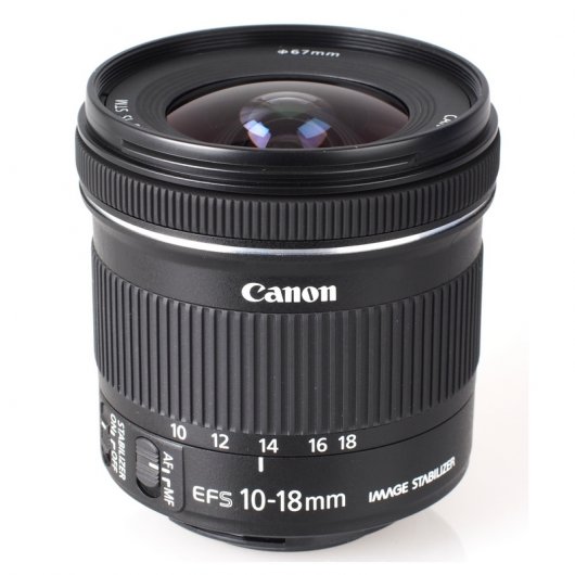 Canon Objetivo EF-S 10-18mm f/4.5-5.6 IS STM