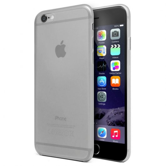 Funda TPU Transparente Super-Slim para iPhone 6 Plus