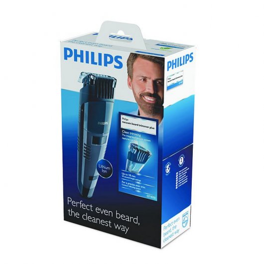 Philips QT4050 Beardtrimmer Serie 7000 con Sistema de Aspiración