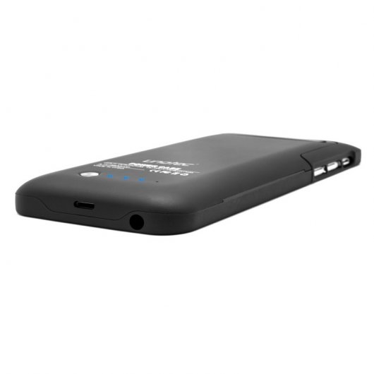 Unotec Funda Batería PowerCase Negra para iPhone 6